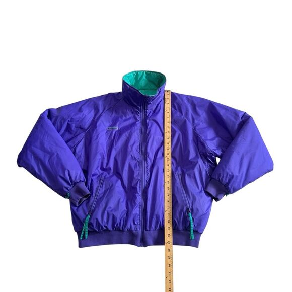 Vintage Columbia Reversible Purple Green Winter Jacket 90s Men’s Sz XL - Picture 14 of 15